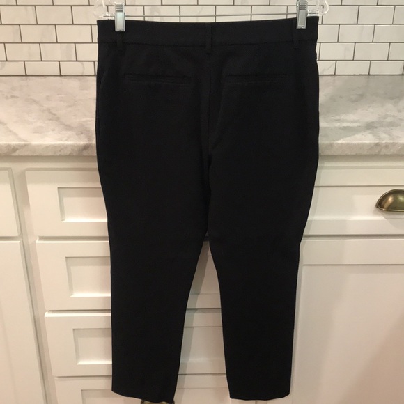 Chicos Black Pants Womens 0.5 So Slimming Stretch Classic Ankle Cropped - Picture 4 of 10